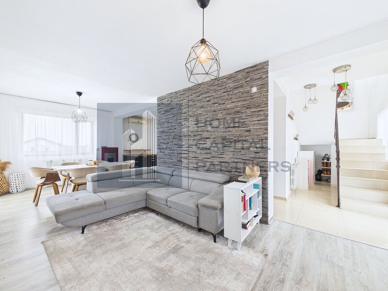 Peris, casa de vanzare, 4 camere, teren 770 mp, piscina, garaj